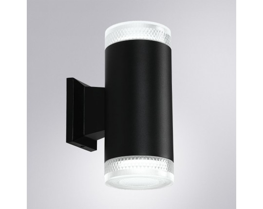 Уличный настенный светильник Arte Lamp Piautos A1926AL-2BK