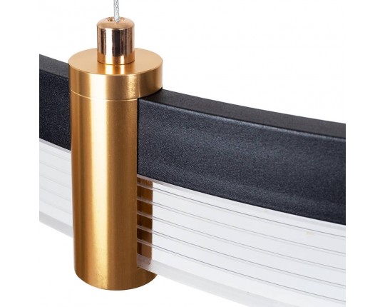 Подвесной светодиодный светильник Arte Lamp Mercury A2185SP-3BK