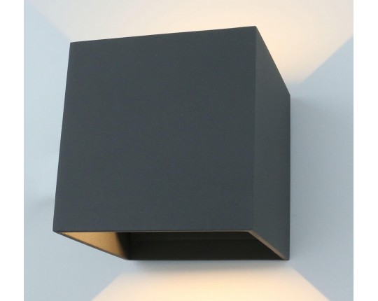 Уличный настенный светодиодный светильник Arte Lamp Rullo A1414AL-1GY