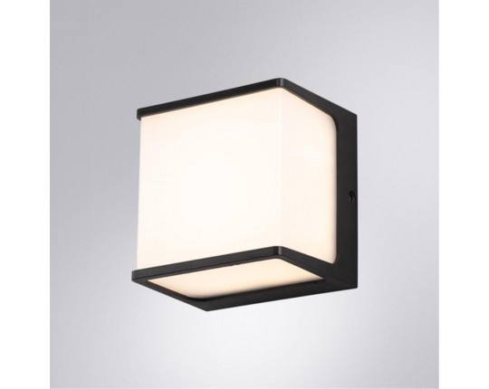 Уличный настенный светодиодный светильник Arte Lamp Lancia A6418AL-1BK