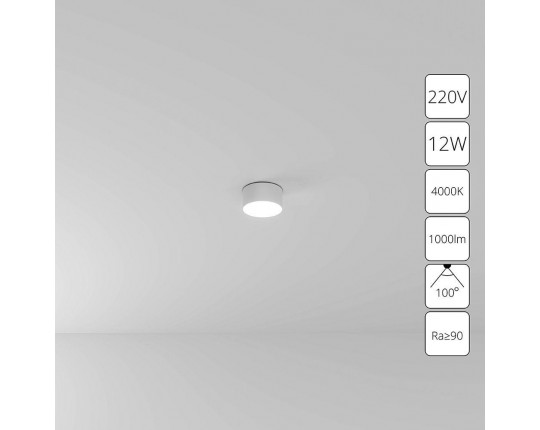 Потолочный светодиодный светильник Arte Lamp Fado A6612PL-1WH