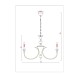Подвесная люстра Arte Lamp Collinetta A4094LM-8WH