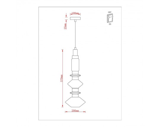 Подвесной светодиодный светильник Arte Lamp Fiorato A2442SP-16PB