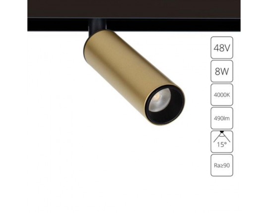 Трековый светодиодный светильник Arte Lamp Linea A4660PL-1SG