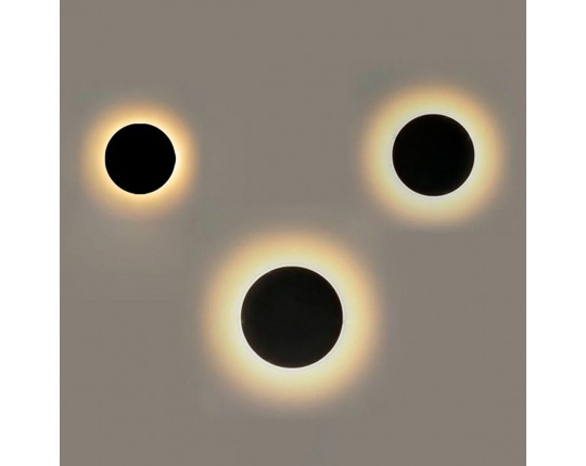 Уличный настенный светодиодный светильник Arte Lamp Nimbo A3409AL-1BK