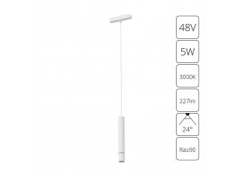 Трековый светодиодный светильник Arte Lamp Rapid A1159PL-1WH