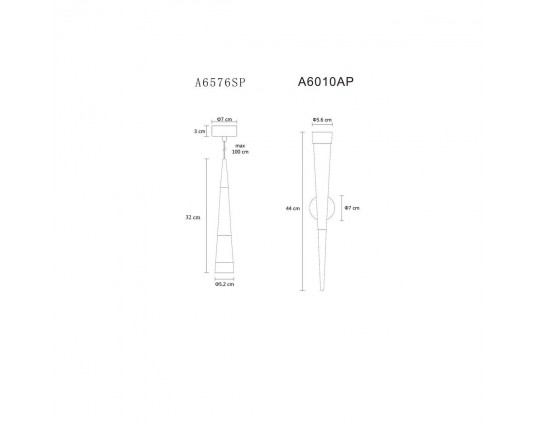 Бра Arte Lamp Sabik A6010AP-1CC