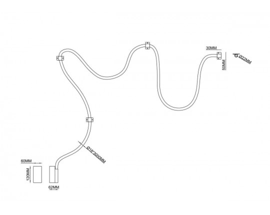 Потолочный светодиодный светильник Arte Lamp Klimt A2850PL-32BK