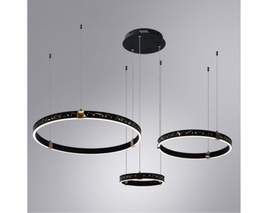 Подвесной светодиодный светильник Arte Lamp Shine A2222SP-3BK