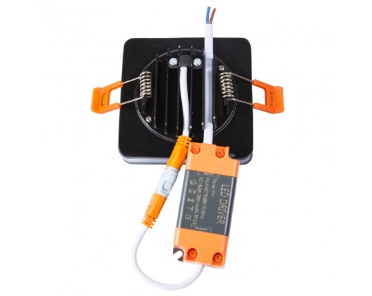 Встраиваемый светодиодный светильник Arte Lamp Tabit A8432PL-1BK