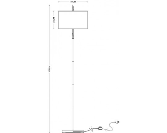 Торшер Arte Lamp Julietta A5037PN-2CC