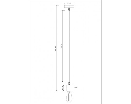 Подвесной светильник Arte Lamp Mark A7048SP-1BK