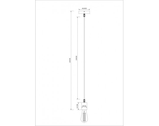 Подвесной светильник Arte Lamp Mark A7047SP-1BK