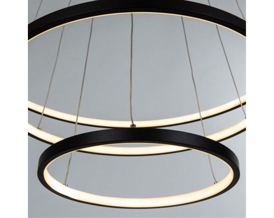 Подвесная светодиодная люстра Arte Lamp Frodo A2197SP-3BK