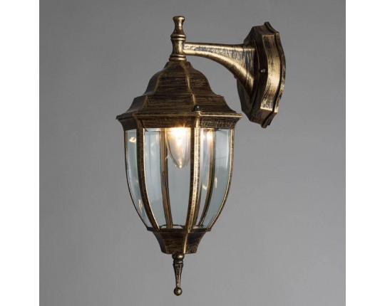 Уличный настенный светильник Arte Lamp Pegasus A3152AL-1BN