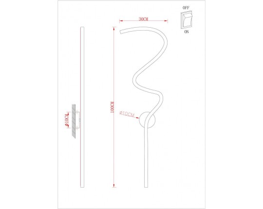Бра Arte Lamp Noemi A2099AP-24GO