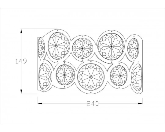 Настенный светильник Arte Lamp Sarah A1062AP-2CC