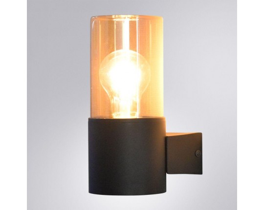 Уличный настенный светильник Arte Lamp Seginus A6515AL-1BK