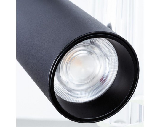 Трековый светодиодный светильник Arte Lamp Linea A4661PL-1BK