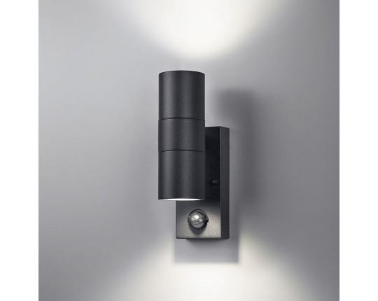 Уличный настенный светильник Arte Lamp Mistero A3322AL-2BK