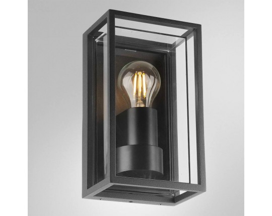 Уличный настенный светильник Arte Lamp Marfik A2322AL-1BK