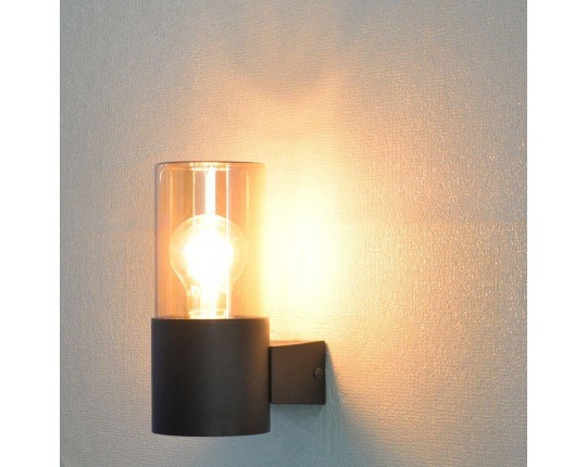 Уличный настенный светильник Arte Lamp Seginus A6515AL-1BK