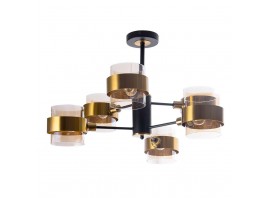 Потолочная люстра Arte Lamp Carlo A8205SP-6BK