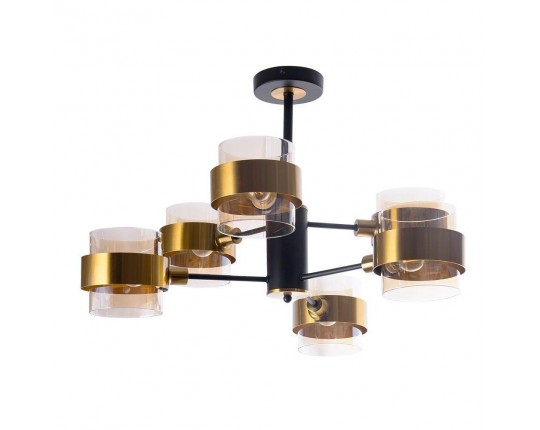 Потолочная люстра Arte Lamp Carlo A8205SP-6BK