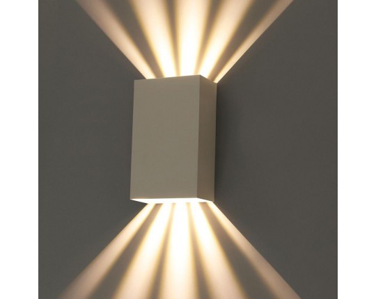 Уличный настенный светодиодный светильник Arte Lamp Algol A5640AL-2WH