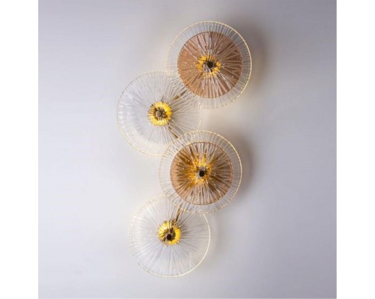 Настенный светодиодный светильник Arte Lamp Ajour A1258AP-4PB