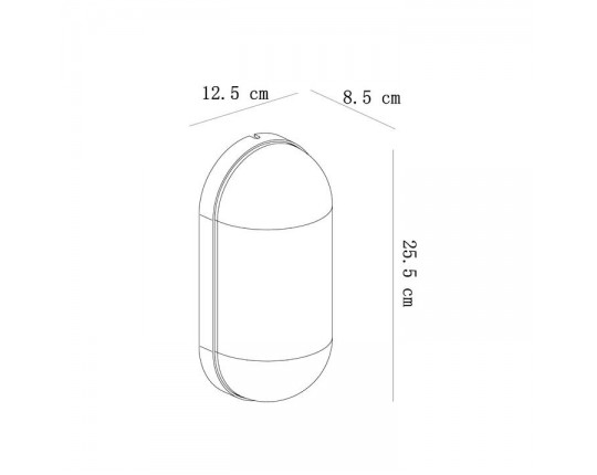 Уличный настенный светильник Arte Lamp Marfik A2481AL-1GO