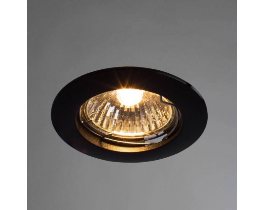 Встраиваемый светильник Arte Lamp Basic A2103PL-1BK