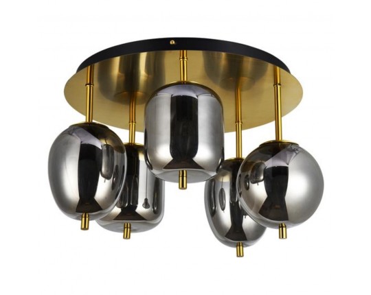 Потолочная люстра Arte Lamp Freddie A2231PL-5PB