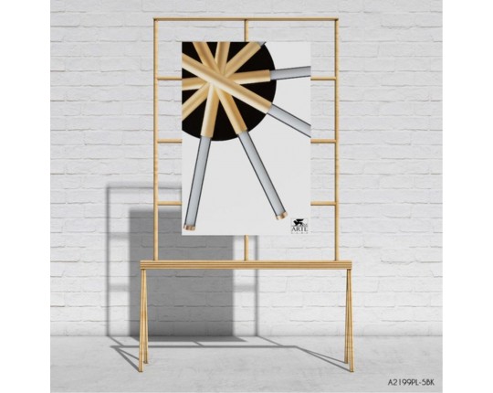 Потолочная светодиодная люстра Arte Lamp Fernando A2199PL-5BK