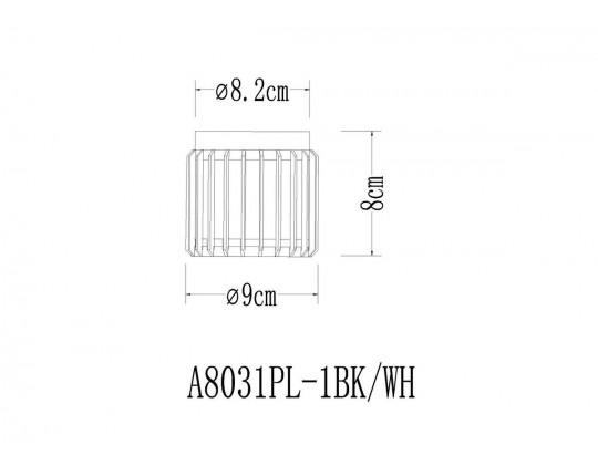 Потолочный светильник Arte Lamp Atria A8031PL-1WH
