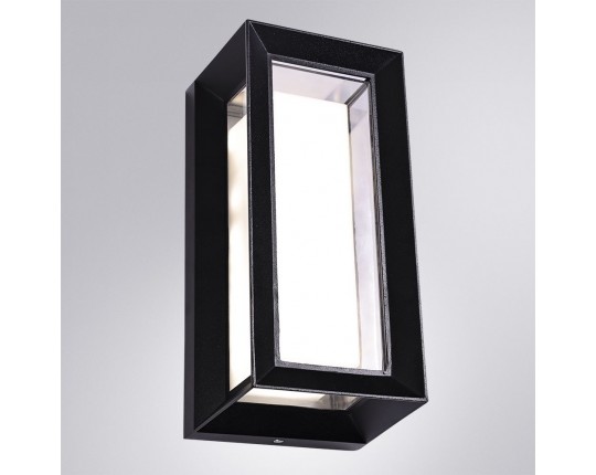 Уличный настенный светодиодный светильник Arte Lamp Ulysses A8130AL-1BK