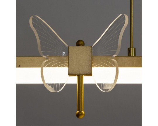 Подвесная светодиодная люстра Arte Lamp Darcy A2187SP-1GO