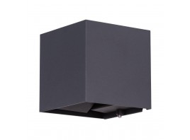 Уличный настенный светодиодный светильник Arte Lamp Rullo A1414AL-1BK