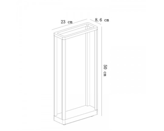 Уличный светодиодный светильник Arte Lamp Hassaleh A3374PA-1BK