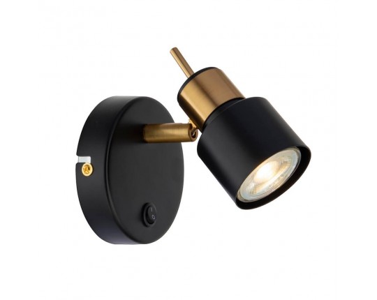 Спот Arte Lamp Almach A1906AP-1BK