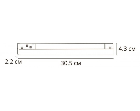 Трековый светодиодный светильник Arte Lamp Linea A4692PL-1WH