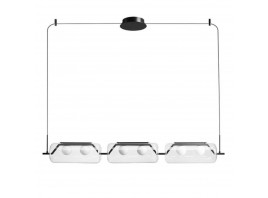 Подвесной светодиодный светильник Arte Lamp Geneva A2341SP-6BK