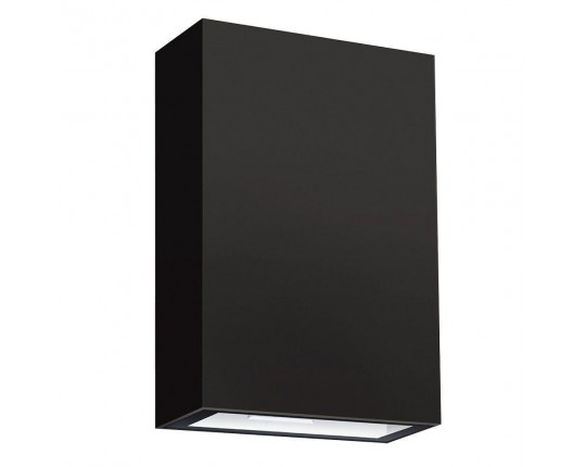 Уличный настенный светодиодный светильник Arte Lamp Algol A2750AL-2BK