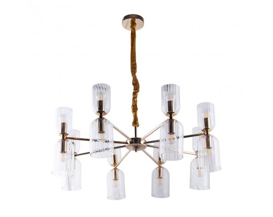 Подвесная люстра Arte Lamp CHARM A1623LM-16GO