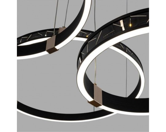 Подвесной светодиодный светильник Arte Lamp Shine A2222SP-3BK