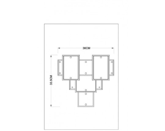 Настенный светильник Arte Lamp Theemin A4068AP-3SG