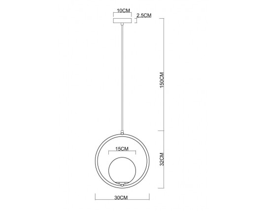Подвесной светильник Arte Lamp Matisse A7741SP-1BK