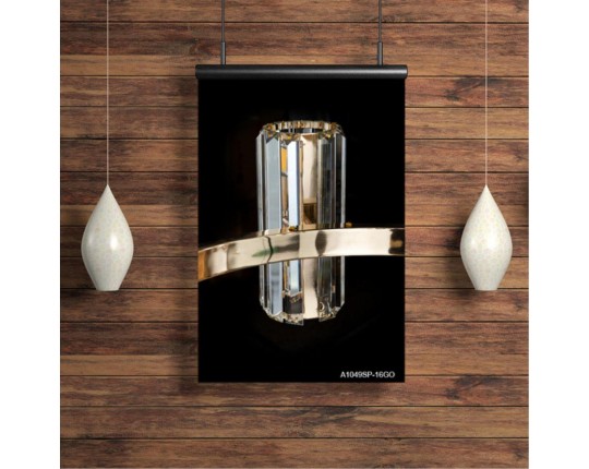 Подвесная люстра Arte Lamp Santorini A1049SP-16GO