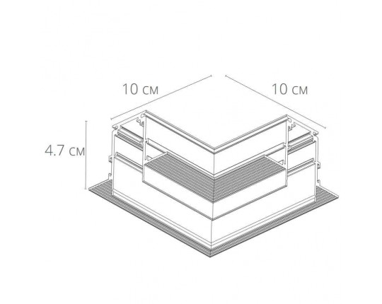 Коннектор L-образный Arte Lamp Linea-Accessories A480733