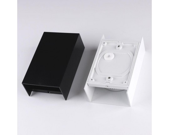 Уличный настенный светодиодный светильник Arte Lamp Algol A5640AL-2BK